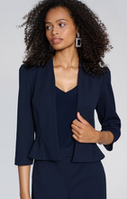 Load image into Gallery viewer, Joseph Ribkoff Crepe Peplum Jacket