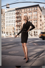 Load image into Gallery viewer, Joseph Ribkoff Scuba Crepe Blazer Dress 243146