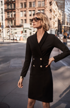 Load image into Gallery viewer, Joseph Ribkoff Scuba Crepe Blazer Dress 243146