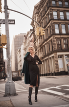 Load image into Gallery viewer, Joseph Ribkoff Crepe Sheath Dress. 243308