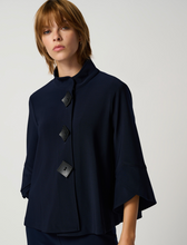 Load image into Gallery viewer, Joseph Ribkoff Trapeze Jacket. 193198NOS Midnight Blue (Navy)