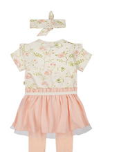 Load image into Gallery viewer, Dirkje Infant Girl Dress/ Legging/ Headbad. P54461-35