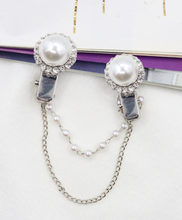 Load image into Gallery viewer, Clip On Rhinestone Brooch/ Sweater ClipBH1208-07S