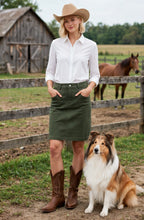 Load image into Gallery viewer, Donna Due Bobby Skirt. 2013   (Green)
