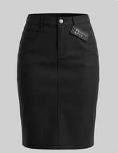 Load image into Gallery viewer, Donna Due Bobby Skirt. 2013.  Colour 081. Navy

