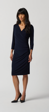 Load image into Gallery viewer, Joseph Ribkoff  Navy Basic Dress
