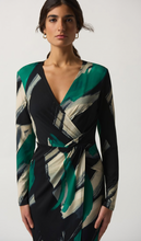 Load image into Gallery viewer, Joseph Ribkoff Abstract Dress
