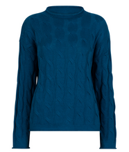 Load image into Gallery viewer, Esqualo Turtle Neck Cabled Sweater
