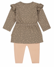 Load image into Gallery viewer, Dirkje Infant Girl Dress/ Legging Set  S48383
