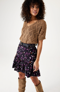 Garcia  Patterned Skirt/  G30120