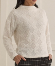 Load image into Gallery viewer, Tribal Funnel Neck Dolman Sweater
