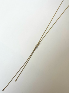 Long Gold Necklace W/Connector  WN826-G