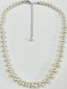 Merx Pearl Necklace. 99-639. Cream