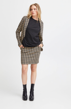 Load image into Gallery viewer, Ichi Kate Houndstooth Skirt
