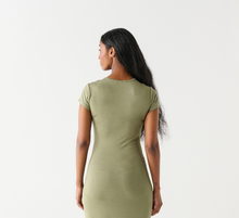 Load image into Gallery viewer, Dex Knotted Detail Midi Dress. 2322000 D

