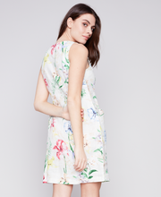 Load image into Gallery viewer, Charlie B Linen Dress/ C3115PX/032B. WIld Flower
