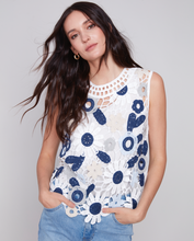 Load image into Gallery viewer, Charlie B Sleeveless Crochet Top
