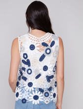 Load image into Gallery viewer, Charlie B Sleeveless Crochet Top
