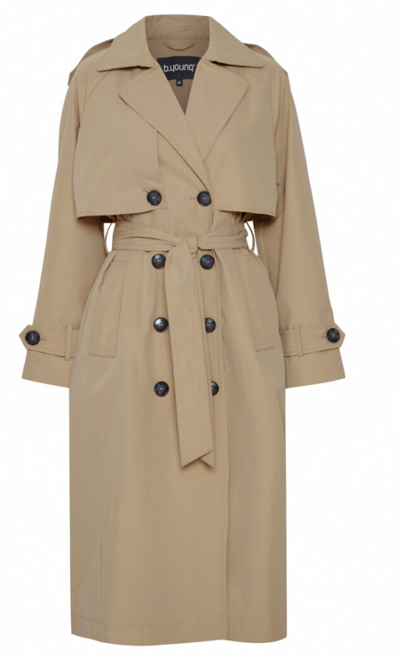 B Young Charlie Trench Coat