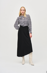 Joseph Ribkoff  Ayssmetrical Skirt   243117