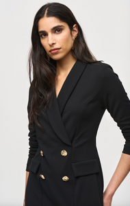 Joseph Ribkoff Scuba Crepe Blazer Dress   243146