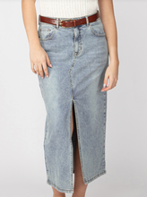 Load image into Gallery viewer, Dex Denim Maxi Skirt  2425258D
