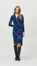 Load image into Gallery viewer, Joseph Ribkoff Abstract Print Dress 244131
