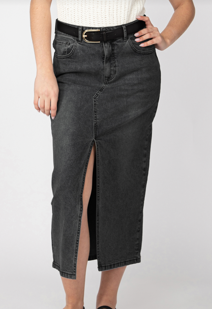 Dex Denim Maxi Skirt  2425258