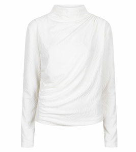 Esqualo Burn out Tone on Tone Sweater. F2430520