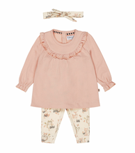 Load image into Gallery viewer, Dirkje Baby Dress, Legging + Headband. Q52423-31
