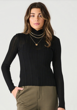 Load image into Gallery viewer, Dex Mock Neck Ribbed Top. 2427037 D
