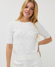 Load image into Gallery viewer, Esqualo Knit Embelished Sweater. SP2507001
