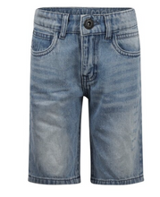 Load image into Gallery viewer, No Way Monday Bemuda Jean Shorts. P54233-1
