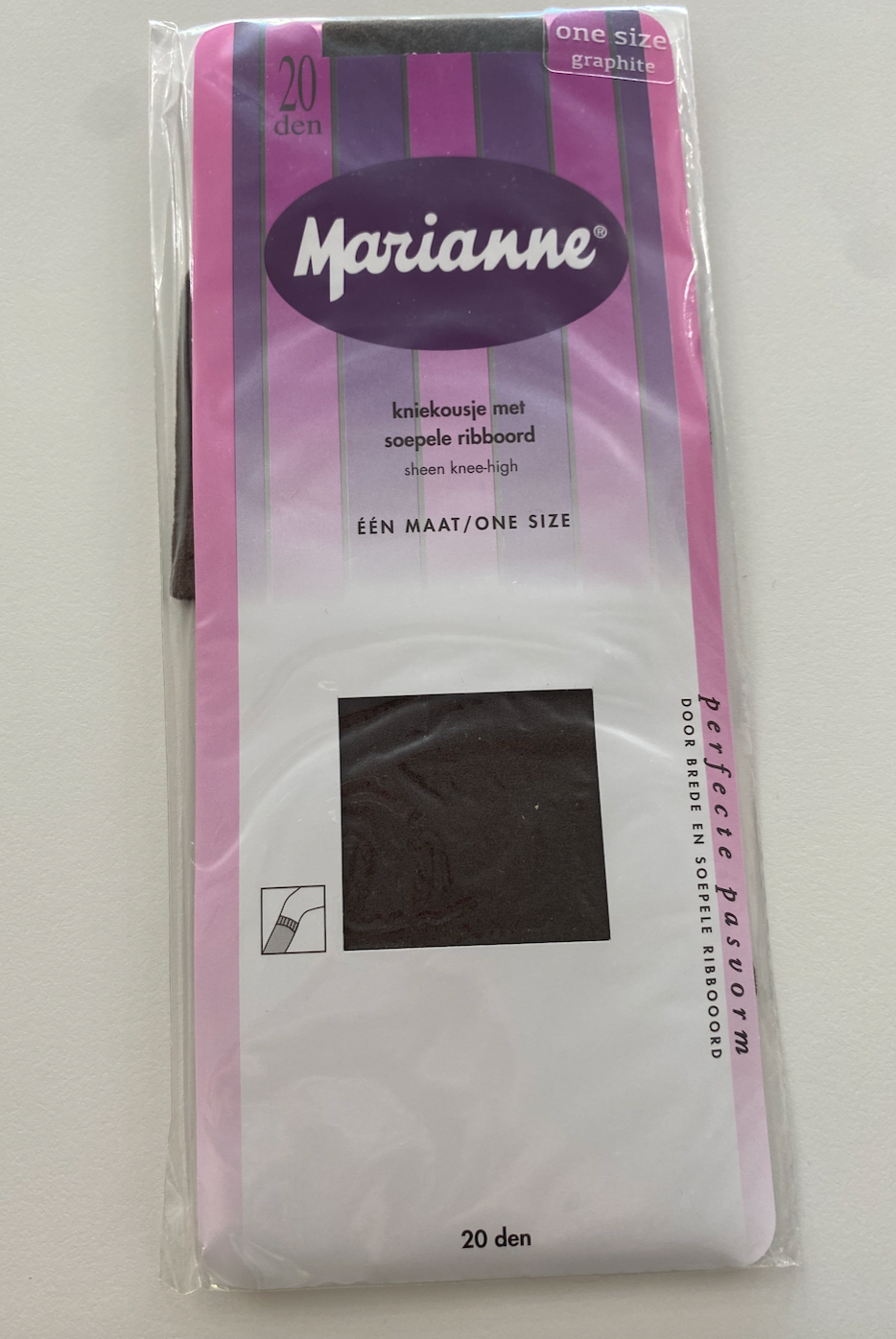 Marianne Knee Highs /Graphite/ One Size