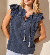 Load image into Gallery viewer, Tribal Frill Sleeve Blouse 58260 5299
