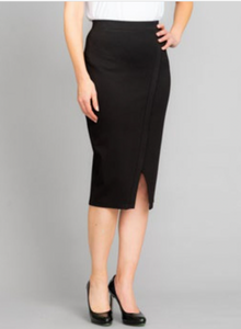 Lasania Wrap Skirt 718  (Black).
