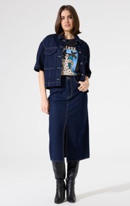 Garcia Dark Denim Skirt H50121