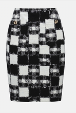 Load image into Gallery viewer, Joseph Ribkoff Jacquard Pull on Skirt.  253146
