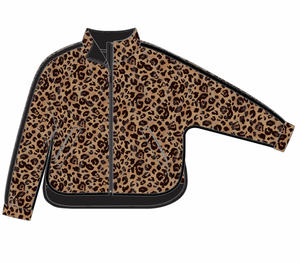 Tribal Zip Front Quilted Jacket. 59120/5350