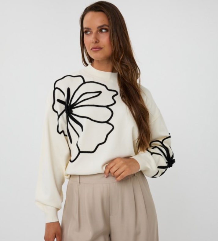 Esqualo Sweater /Flower Patch F2502505