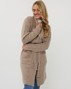Esqualo Long Cardigan W/Pockets  F2518505