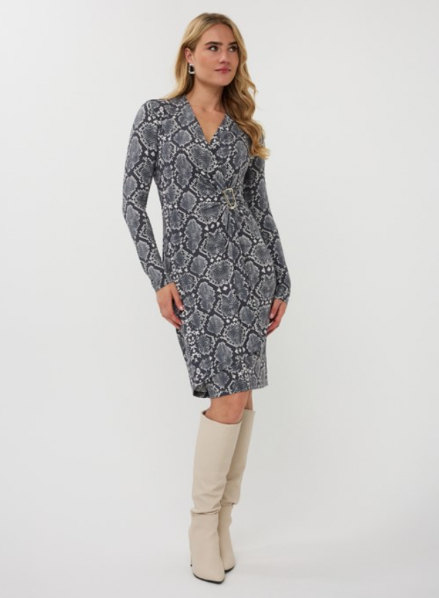 Esqualo Dress Buckle City Snake   F2530500