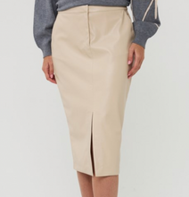 Load image into Gallery viewer, Esqualo Vegan Leather Skirt.
