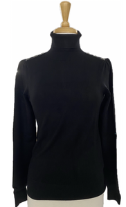 Esqualo Basic Knit Sweater. F2507535. Black