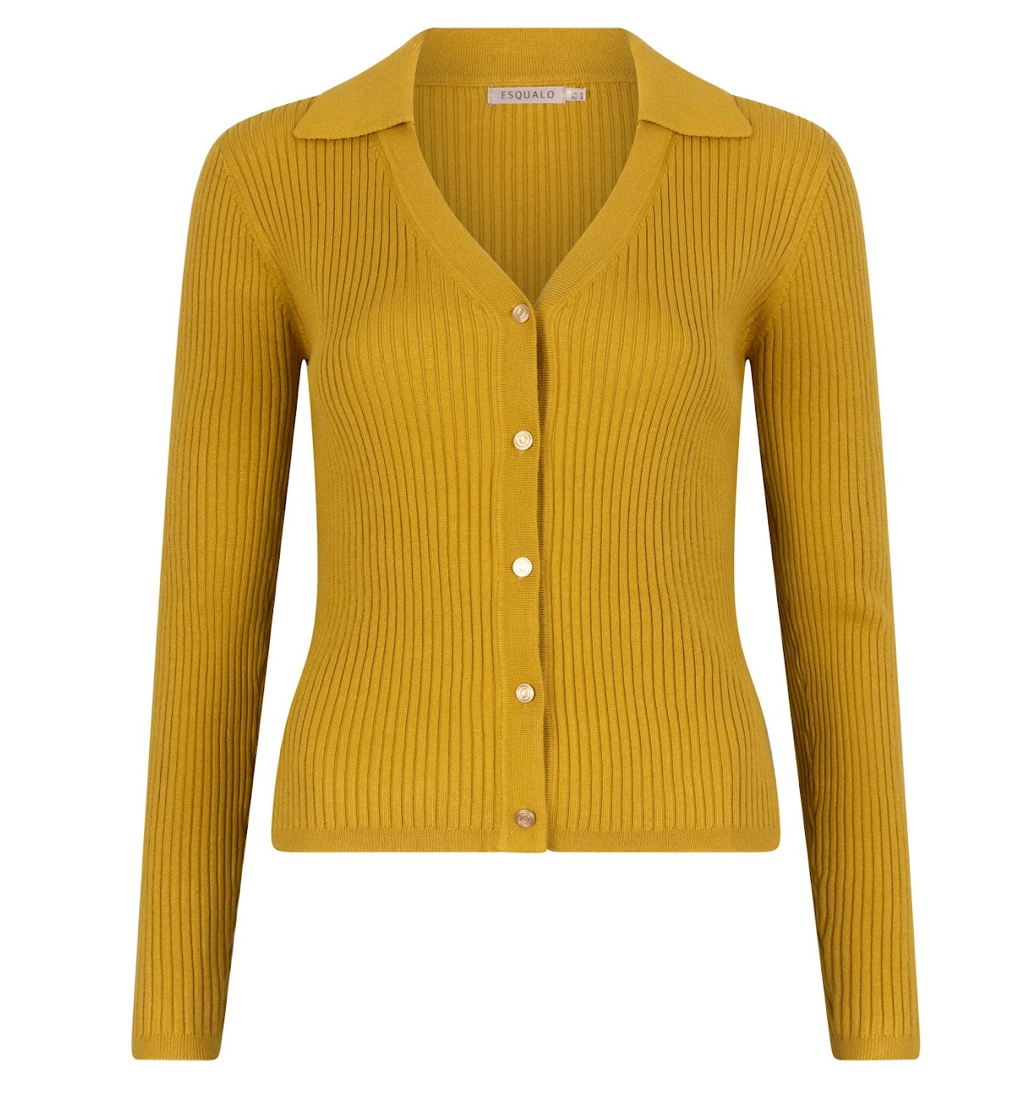 Esqualo Button up Sweater. F25507513. (339)