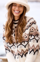 Load image into Gallery viewer, Tribal Button Front Cardigan 23120/3814/3111
