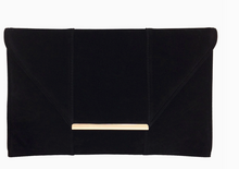 Load image into Gallery viewer, Faux Microsuede Envelope Clutch
