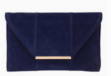 Load image into Gallery viewer, Faux Microsuede Envelope Clutch
