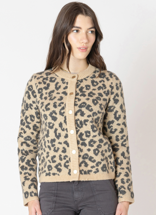 Dex Leopard Cardigan. 2627552