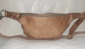 Morrocan Leather Banano  Sling Bag